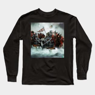 Robot Beings of the Mecha-Frost 1 Long Sleeve T-Shirt